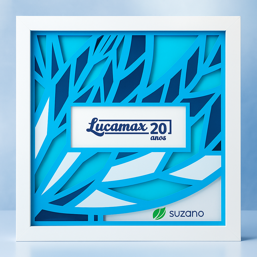 📰 Lucamax celebra 20 anos com homenagem especial da Suzano